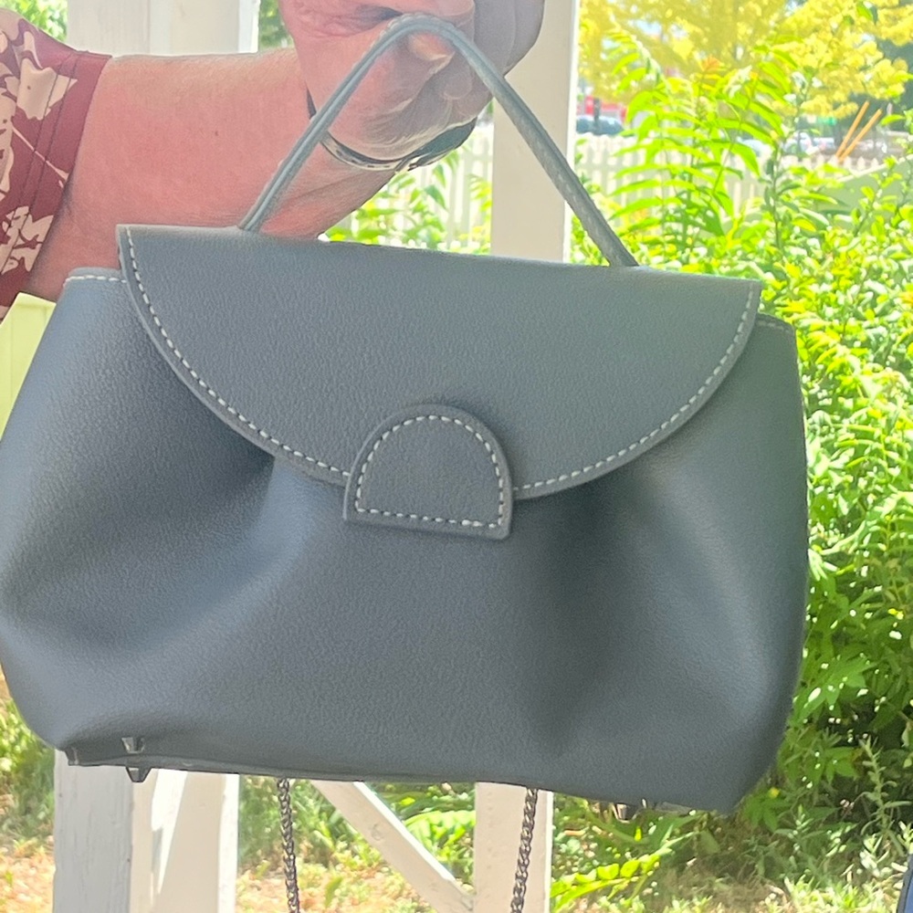 Elegant Blue Women's Handbag